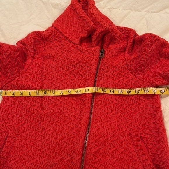 Lucky brand 🔥SALE 🔥orange sweater jacket - Picture 7 of 8
